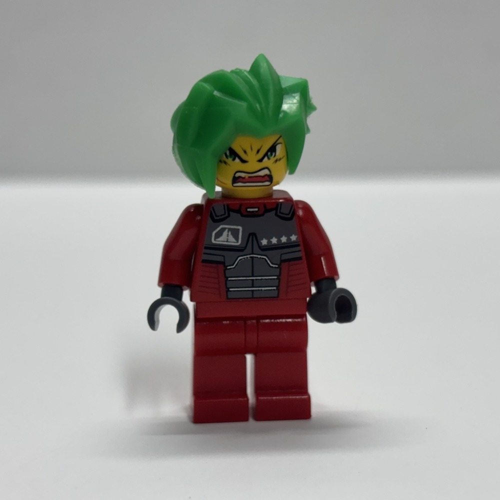 Takeshi 7701 7709 7712 5967 Green Hair Exo-Force LEGO® Minifigure Mini Figure